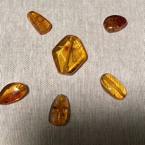 **SOLD**Amber gemstones